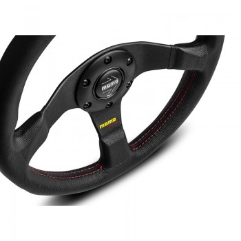 Pack Volant Momo Tuner Cuir 320mm | Quick Release Simagic