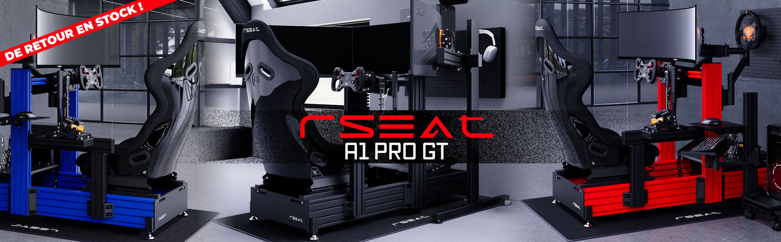 Chassis RSEAT A1 PRO GT en STOCK ! RSEAT FRANCE